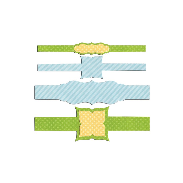 (658614)Framelits Die Set 6PK - Wrappers, Fancy