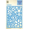 (LCDB004)Nellie's Layered combi dies Rectangle Flowers-3 (Layer A)