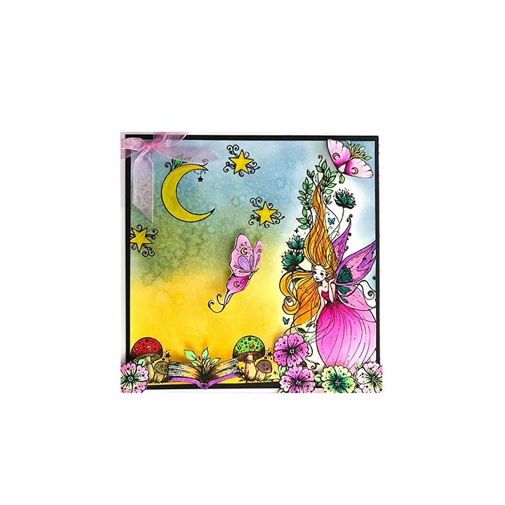 (PI050)Pink Ink Desings Luna Fairy