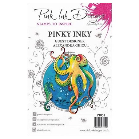 (PI051)Pink Ink Desings Pinky Inky