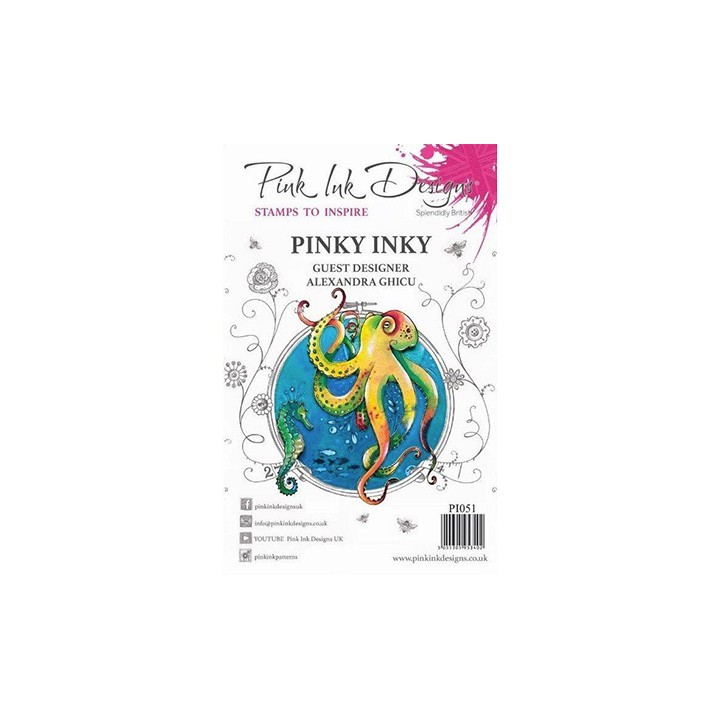 (PI051)Pink Ink Desings Pinky Inky