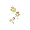 (658070)Sizzlits Die Set 3PK - Sunrise Blossoms Flower Set