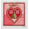 (CR1482)Craftables Cross Stitch Heart