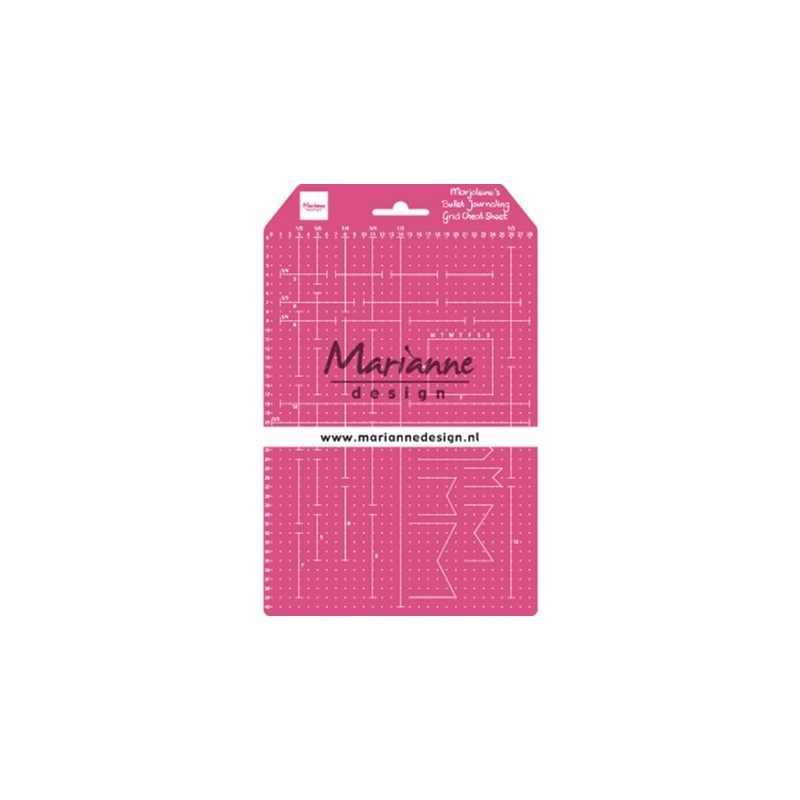 (LR0030)Marianne Design Marjoleine's Grid Cheat Sheet