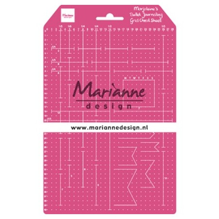 (LR0030)Marianne Design Marjoleine's Grid Cheat Sheet