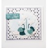(CS1036)Clear stamp Hallo winter by Marleen