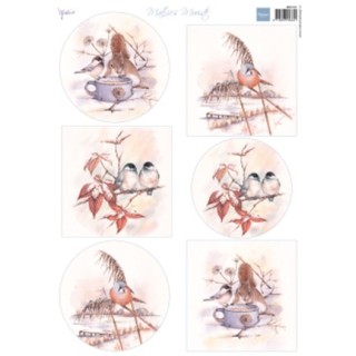 (MB0181)3D Mattie's Mooiste Winter birds