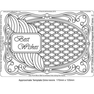 (TP3583E)PCA® - EasyEmboss Diagonal Mesh Frame 2