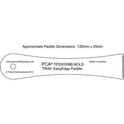 (TP200308B)PCA® - BOLD Mini Stamp & Twin EasyEdge Paddles