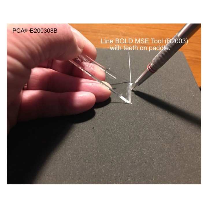 (TP200308B)PCA® - BOLD Mini Stamp & Twin EasyEdge Paddles
