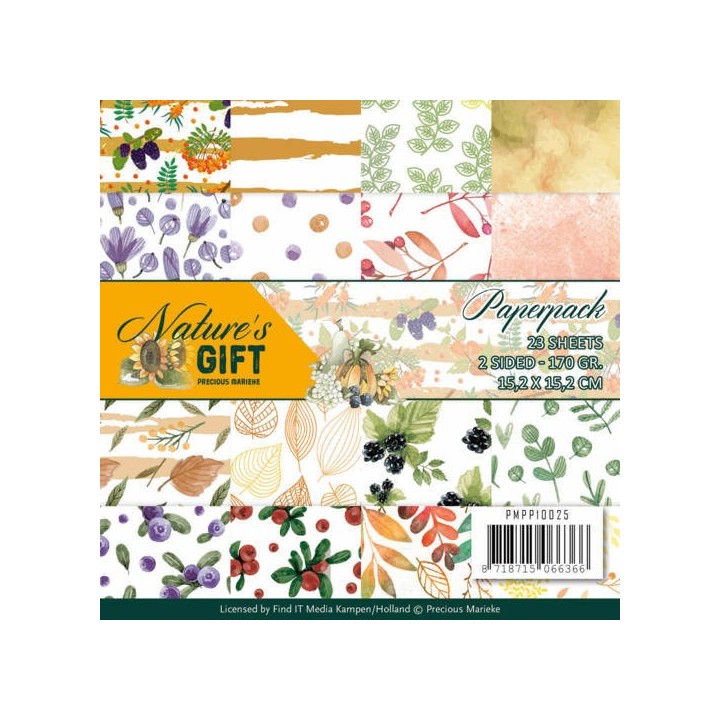 (PMPP10025)Paperpack - Precious Marieke - Nature's gift