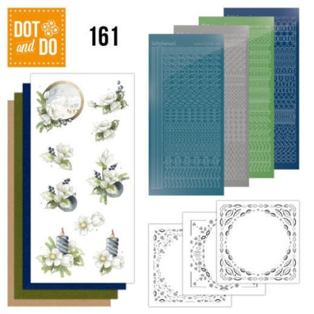(DODO161)Dot and Do 161 Amaryllis and Blueberries