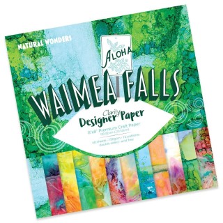 (ACC-CA-30892-88)GROOVI Design Paper Pack 8x8 WAIMEA FALLS