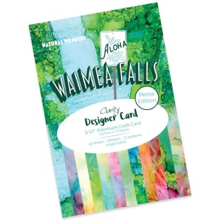 (ACC-CA-30894-57)CLARITY DESIGNER CARD PETITE EDITION: WAIMEA FALLS