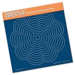 (GRO-PA-41343-03)Groovi Plate A5 LINDA'S LARGE NESTED DOLIEYS