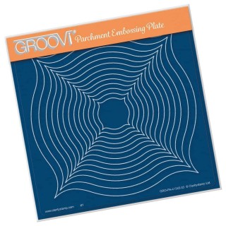 (GRO-PA-41345-03)Groovi Plate A5 LINDA'S PEAKED FRAMES