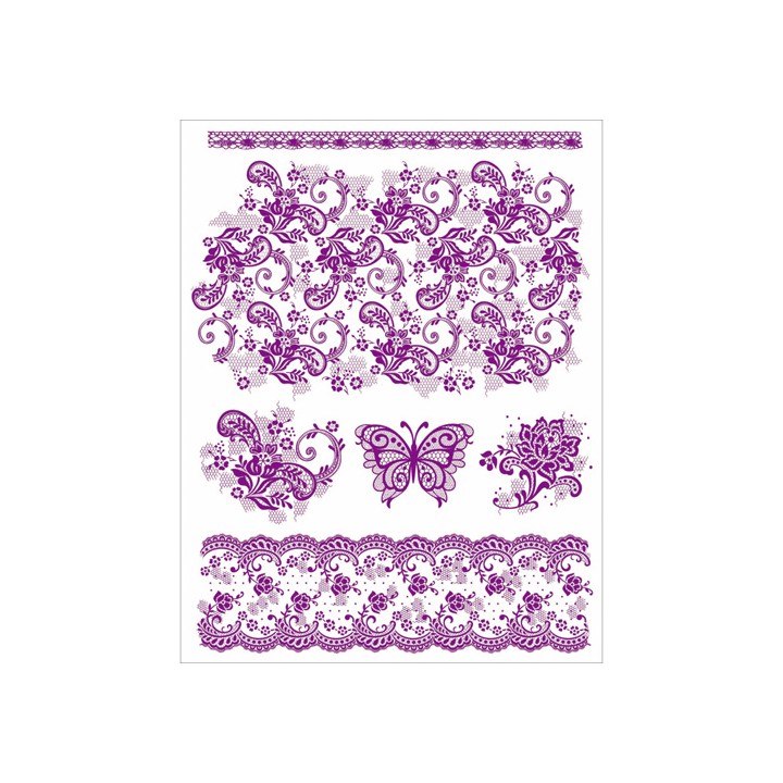 (4003 018 00)Clear stamps set vintage