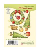 (55.6036)Clear Stamp Christmas decorations