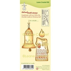 (55.6050)Clear Stamp Bell & Candle