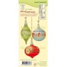 (55.6067)Clear Stamp Christmas ornaments