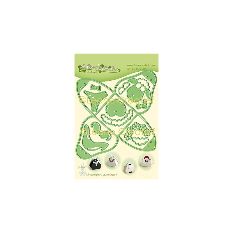 (45.6180)Lea'bilitie Cutting/Embossing Patch die Small box