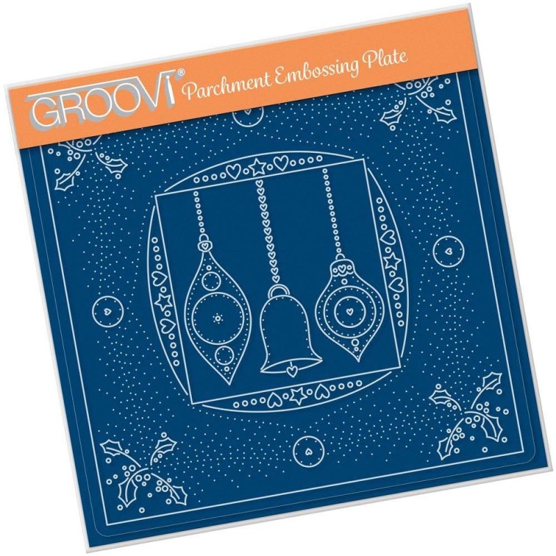 (GRO-CH-41296-03)Groovi Plate A5 TINA'S EMBROIDERY BAUBLES
