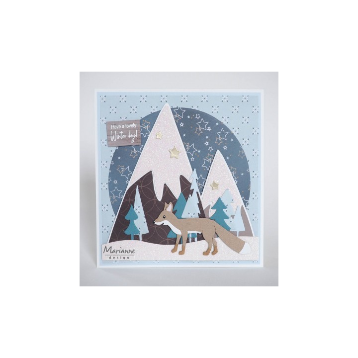 (CR1484)Craftables Fox by Marleen