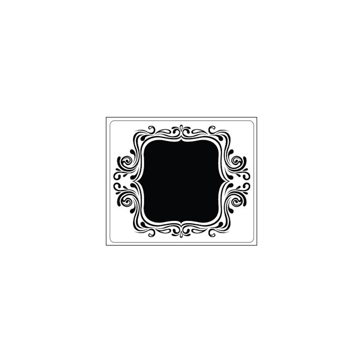 Embossing folder fancy frame (CTFD 4021)