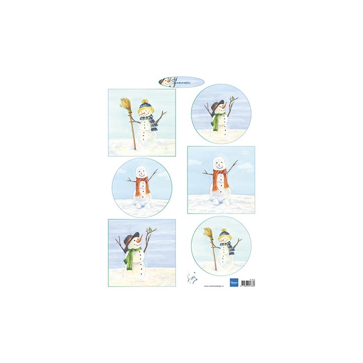 (IT613)3D - Tiny's Snowmen