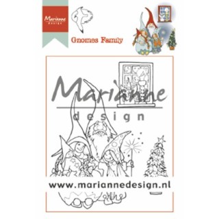(HT1650)Clear stamp Hetty's Gnomes Family