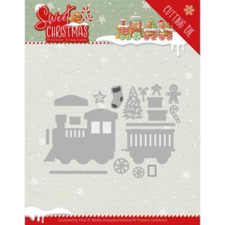 (YCD10181)Dies - Yvonne Creations - Sweet Christmas - Sweet Christmas Train