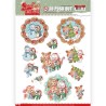 (SB10397)3D Pushout - Yvonne Creations - Sweet Christmas - Sweet Winter Animals