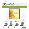 (CLINGSL12)StudioLight Cling Stamp Essentials Christmas nr.12