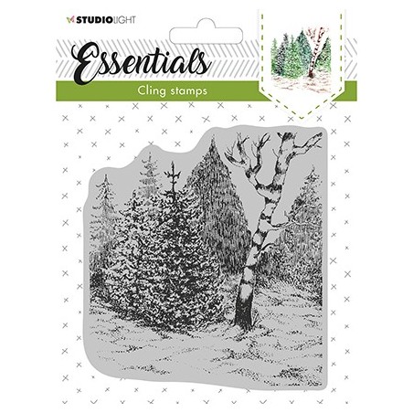 (CLINGSL14)StudioLight Cling Stamp Essentials Christmas nr.14