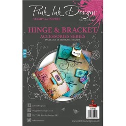 (PI043)Pink Ink Desings Hinge & Bracket