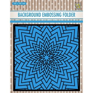 (EEB022)Nellie`s Choice Emb.folder Background Big star