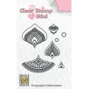(MAFS014)Nellie's Choice Clear stamps Flower-1