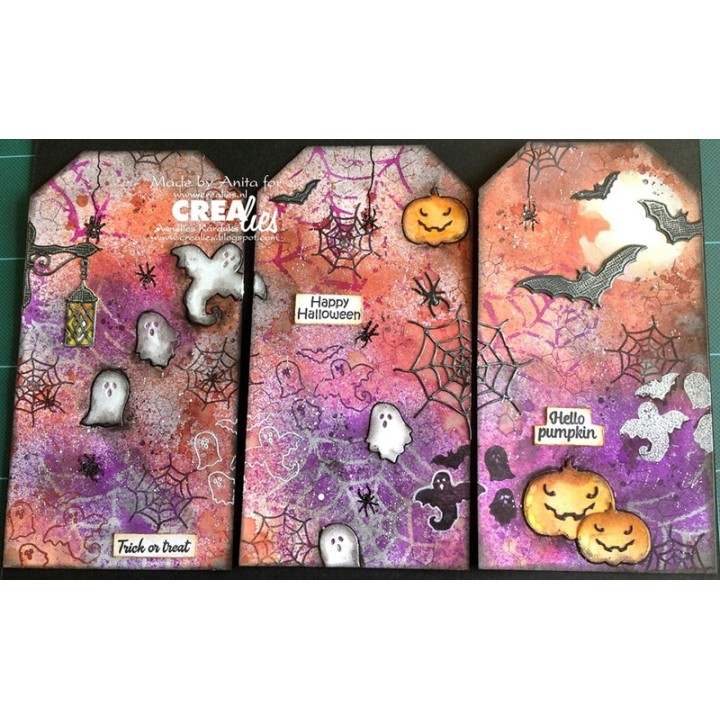 (CLSET57)Crealies Set of 3 no. 57 Ghosts