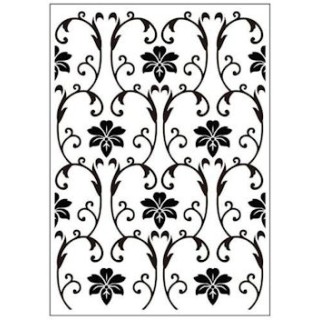 Embossing folder vintage flowers (CTFD 3063)