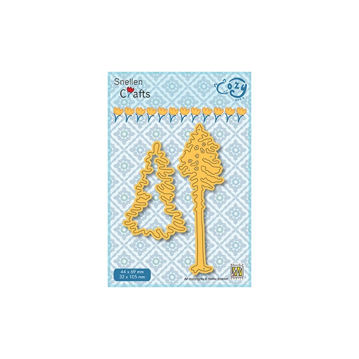 (SCCOD008)Snellen Crafts Cozy dies: Trees