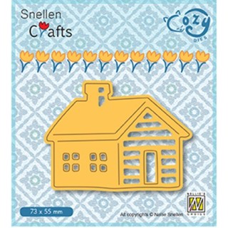 (SCCOD009)Snellen Crafts Cozy dies: Log Cabin