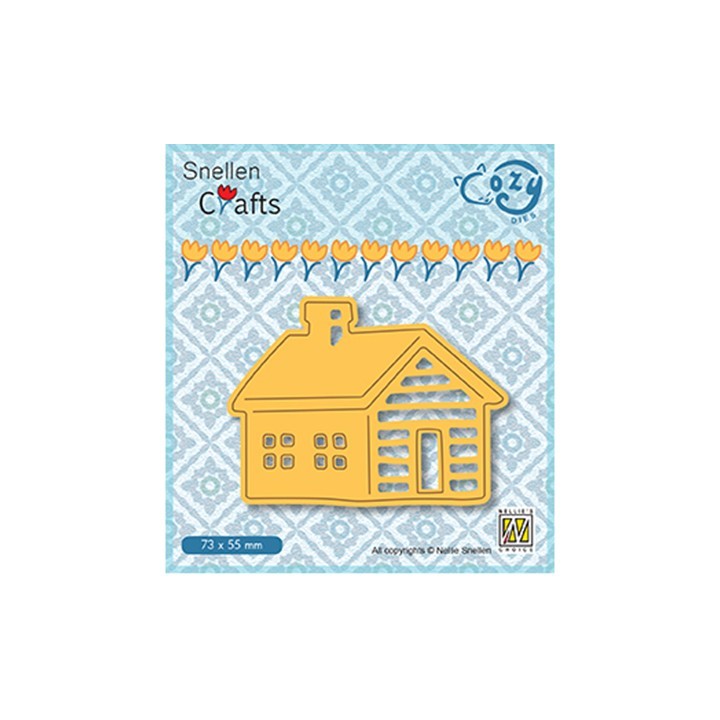 (SCCOD009)Snellen Crafts Cozy dies: Log Cabin