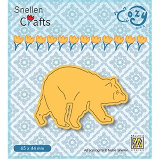 (SCCOD012)Snellen Crafts Cozy dies: Bear