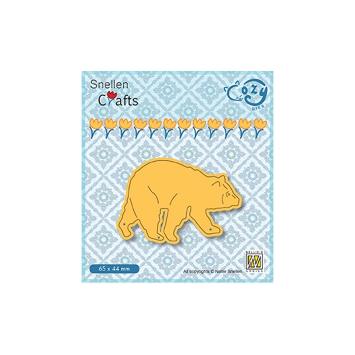 (SCCOD012)Snellen Crafts Cozy dies: Bear