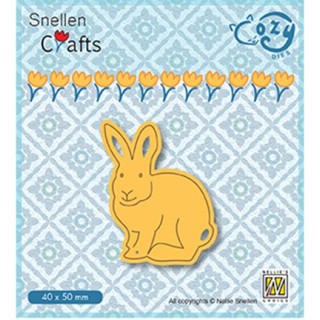 (SCCOD014)Snellen Crafts Cozy dies: Rabbit