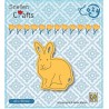 (SCCOD014)Snellen Crafts Cozy dies: Rabbit