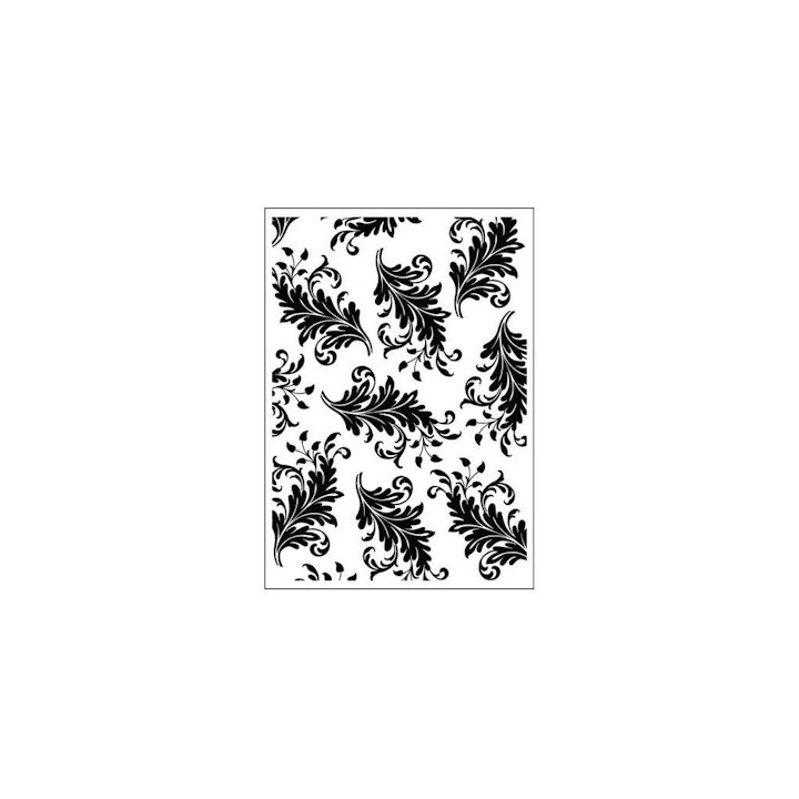 Embossing folder leaves (CTFD 3060)