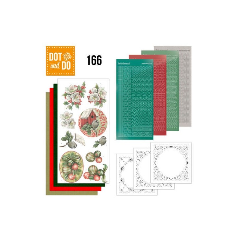 (DODO166)Dot & Do 166 Christmas Decorations