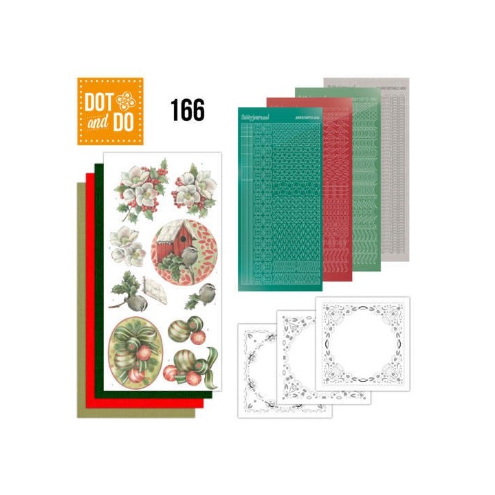 (DODO166)Dot & Do 166 Christmas Decorations