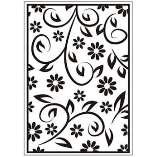 Embossing folder floral summer (CTFD 3054)